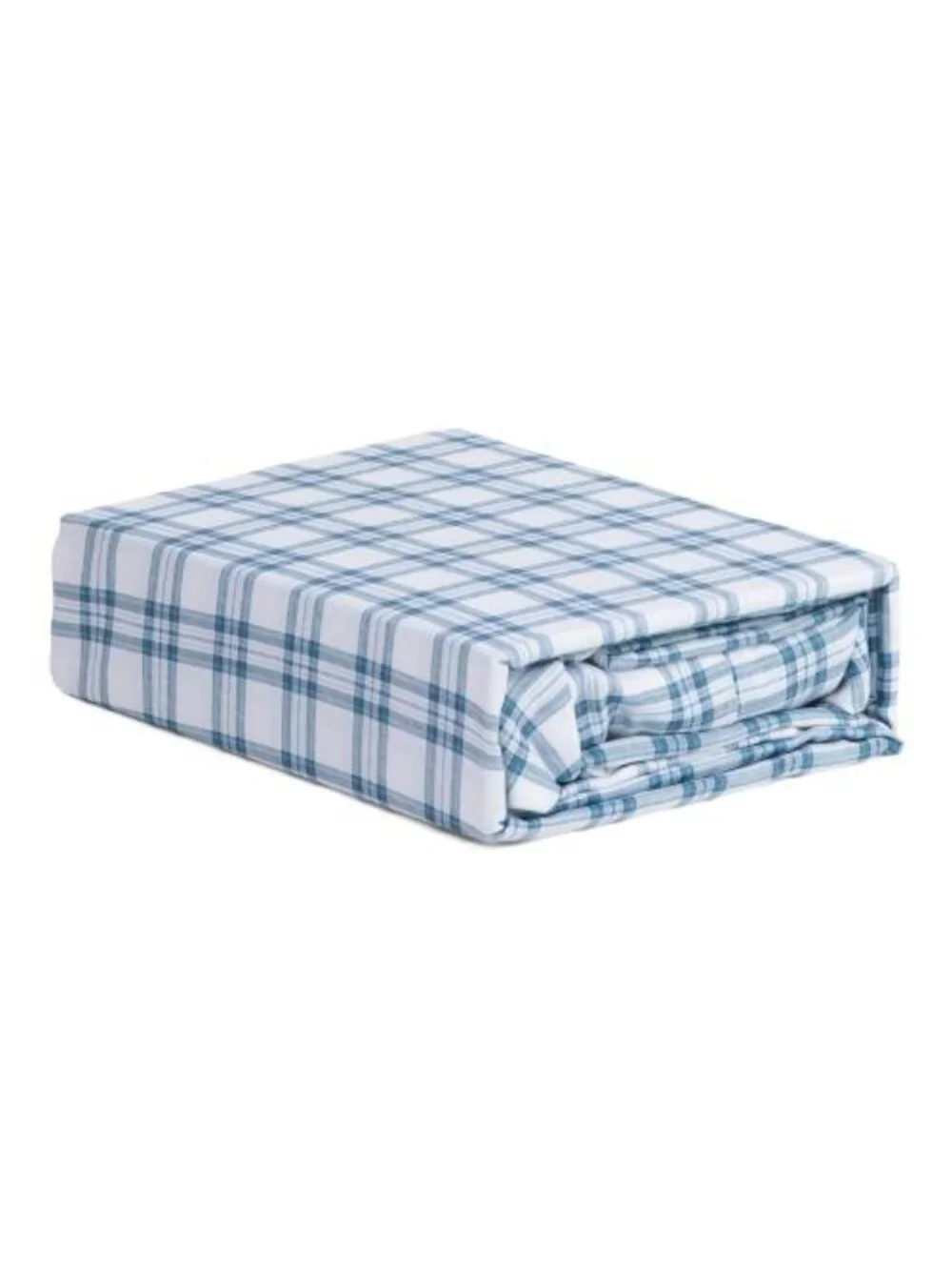 BROOKS BROTHERS Cotton Plaid Sheet Set